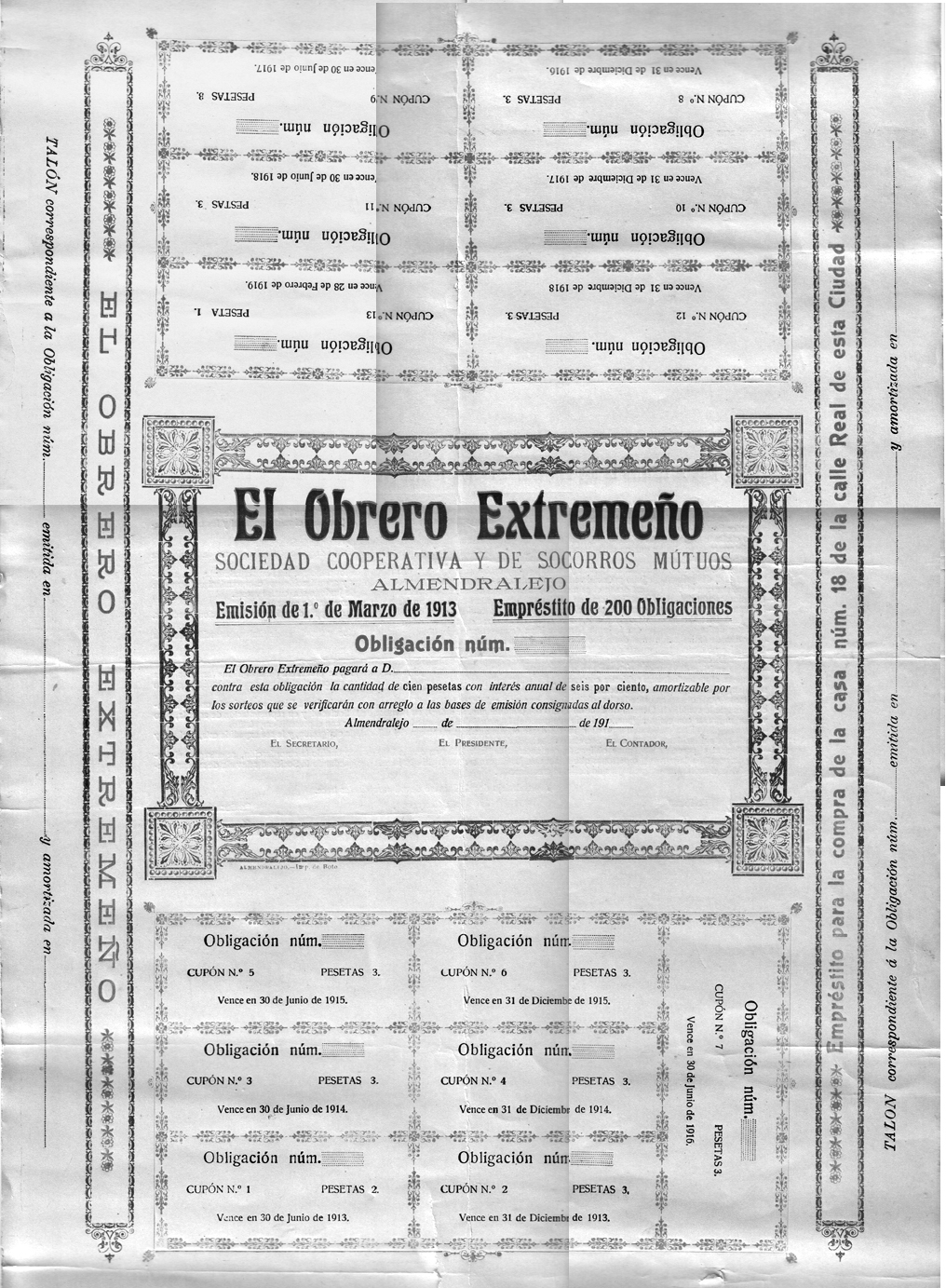 SI obligacion 1913
